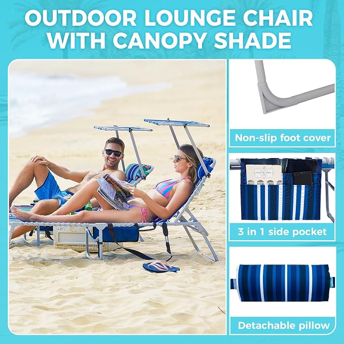 #WEJOY Folding Lounge Chair - Image 7