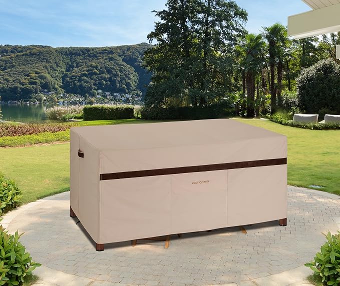 Rectangle Outdoor Dining Set Cover - Image 6