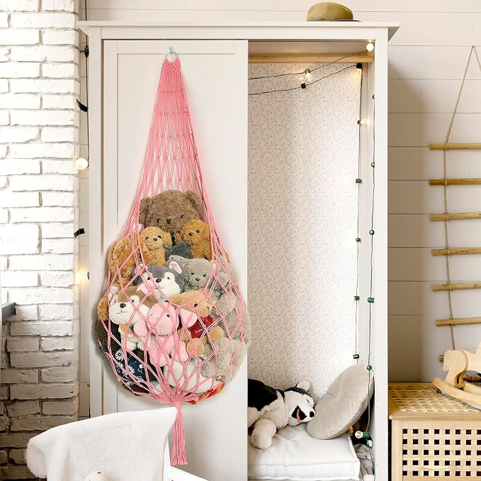 Stuffed Animal Net or Hammock Corner Hanging Net - Image 8