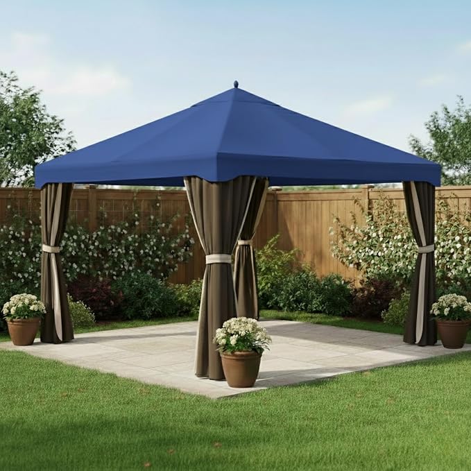 Garden Winds Reinforced RipLock 350 Replacement Canopy Top Cover Compatible - Image 2