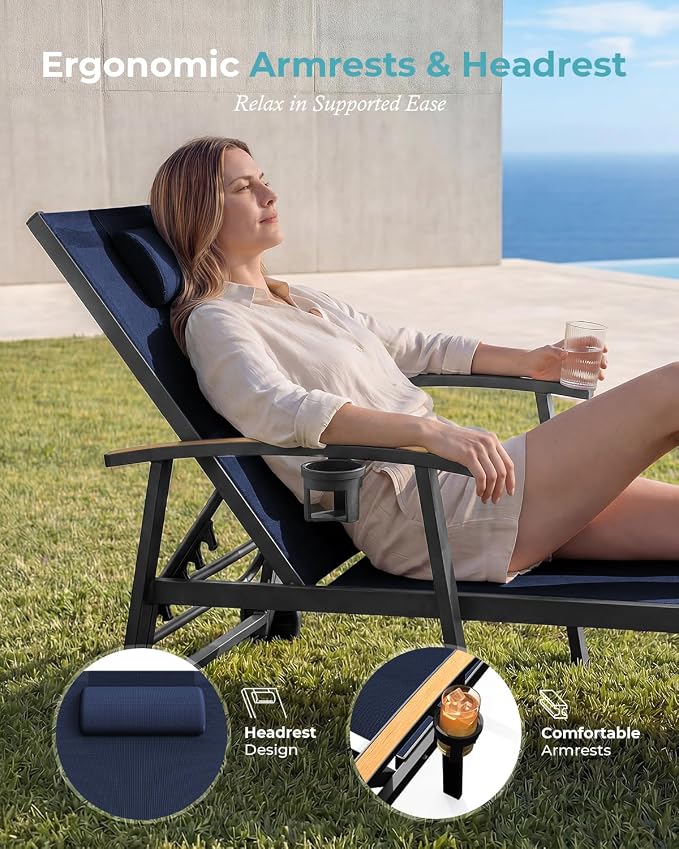 Ciokea Outdoor Lounge Chair - Image 3