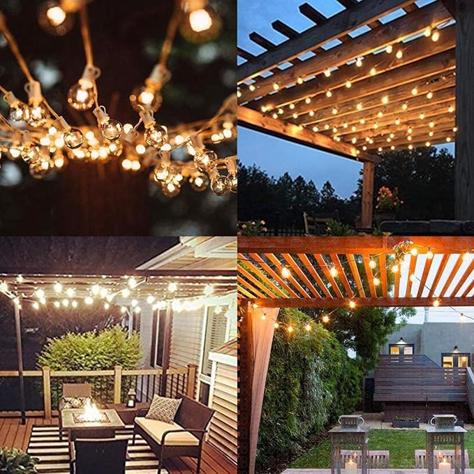 Abeja Outdoor String Light G40-100Ft - Image 7