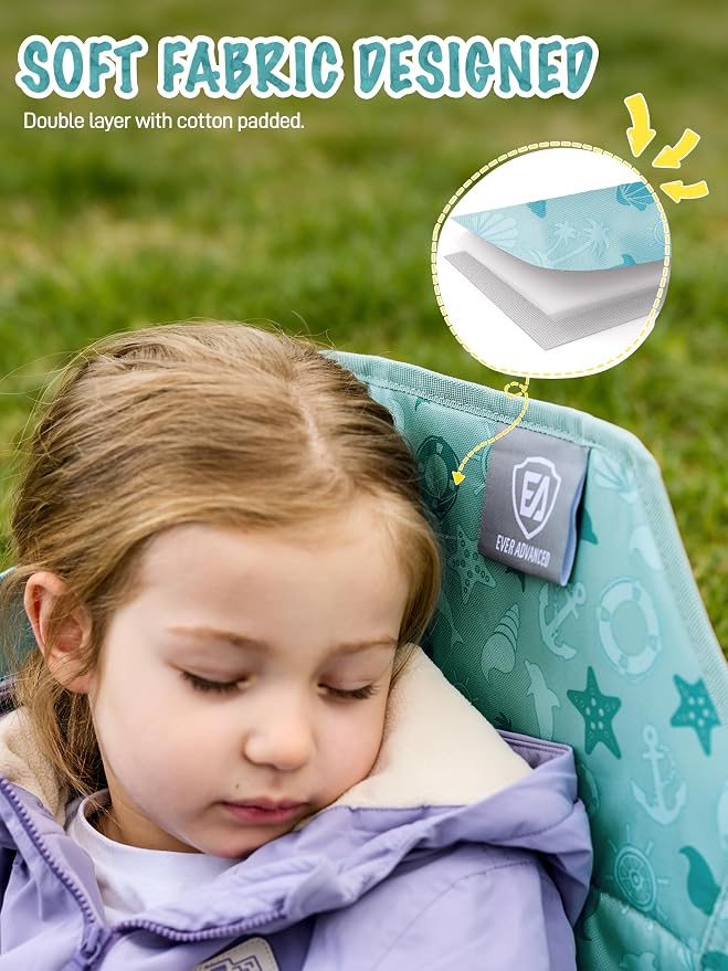 EVER ADVANCED Kids Hammock Chair Foldable, Kids Camping Chair - Image 7