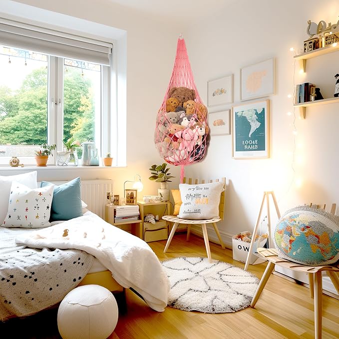 Stuffed Animal Net or Hammock Corner Hanging Net - Image 6
