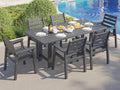 AMERLIFE 7-Piece HDPE Outdoor Dining Set by AMERLIFE