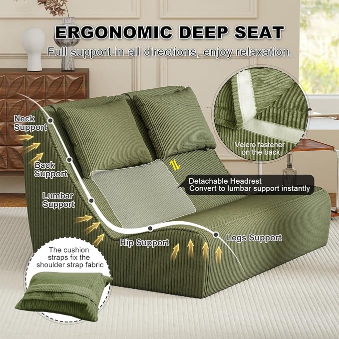 Giant Bean Bag Chair for Adults - Image 5