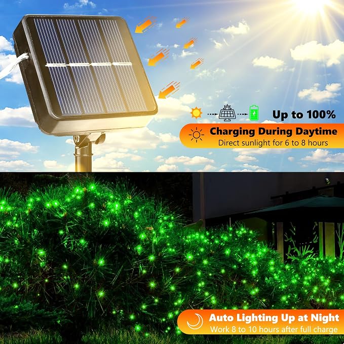 Joomer Green Solar Fairy Lights - Image 3