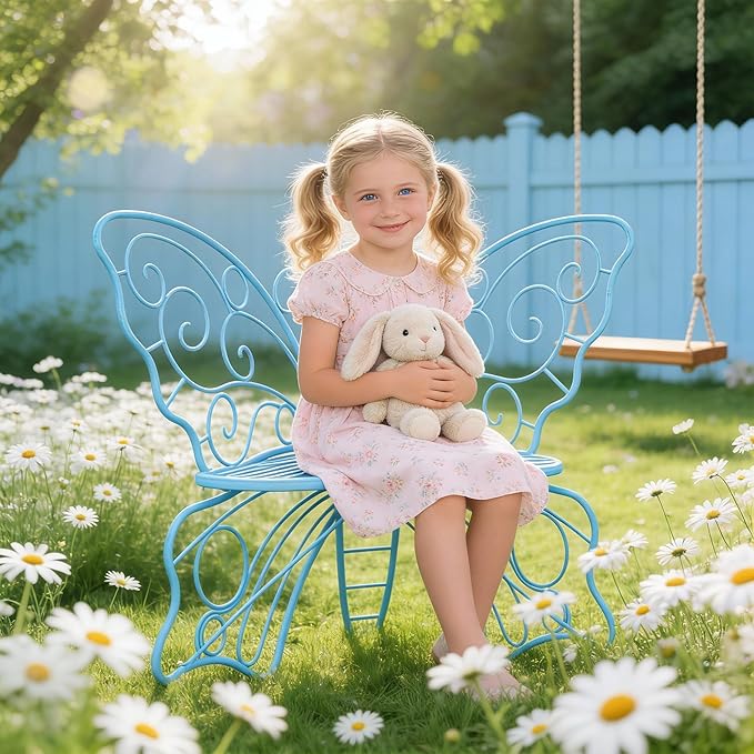 36 Inch Outdoor Bench, Cute Garden Bench - Image 3
