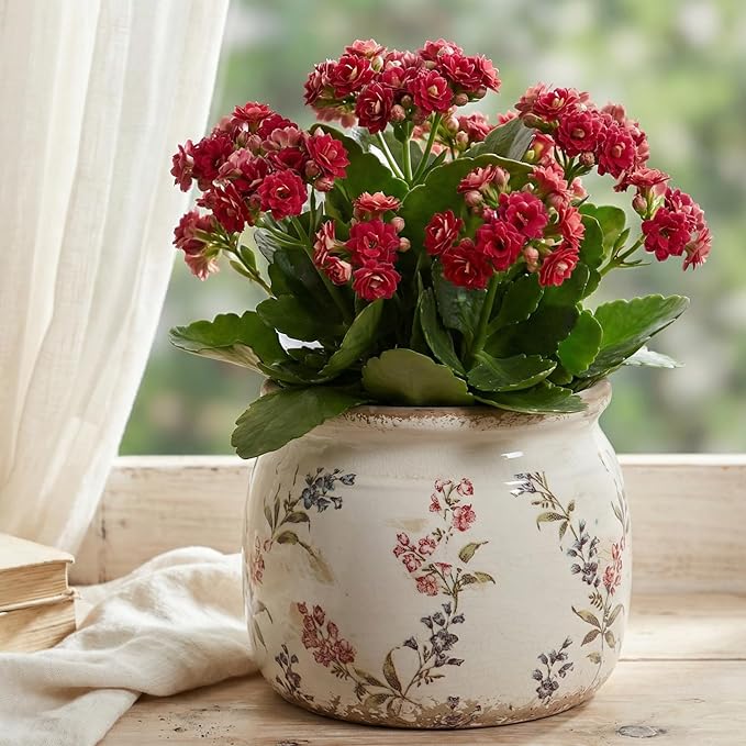 Flower Pots, Vintage Ceramic Planters - Image 2