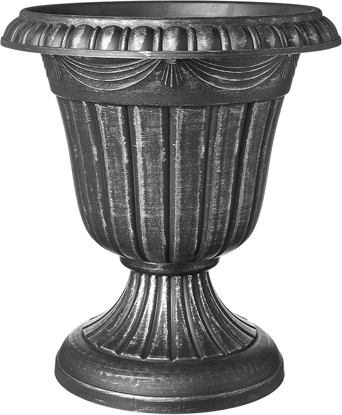Arcadia Garden Products PL20SL Classic Traditional Plastic Urn Planter by Unknown