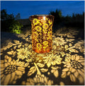 Gardening Birthday Gifts for Mom Women Grandma, Solar Lanterns Outdoor by Merrytech