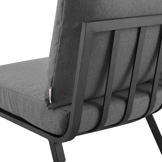 Modway Riverside Outdoor Patio Aluminum Sectional Set - Image 7