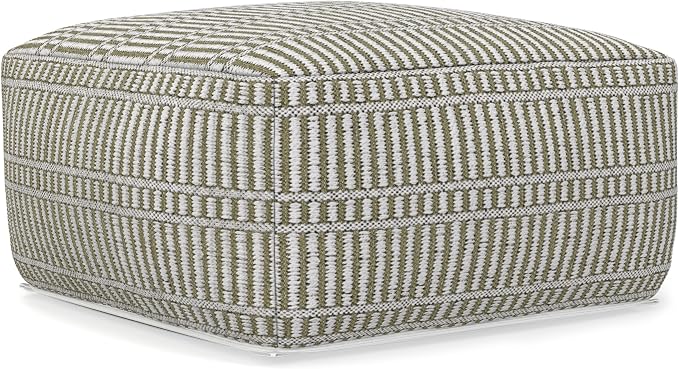 SIMPLIHOME Safford Square Pouf by SimpliHome