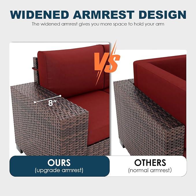 7 Piece Patio Furniture Set - Image 5
