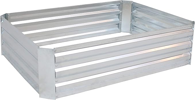 Sunnydaze 11.75" H Raised Metal Garden Bed - Image 10