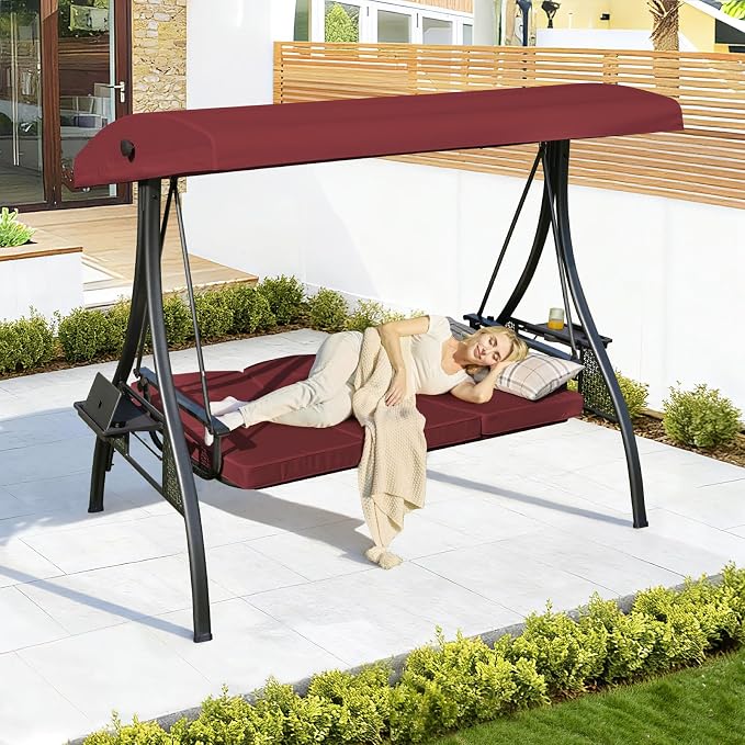 3-in-1 Convertible Outdoor Swing - Image 5