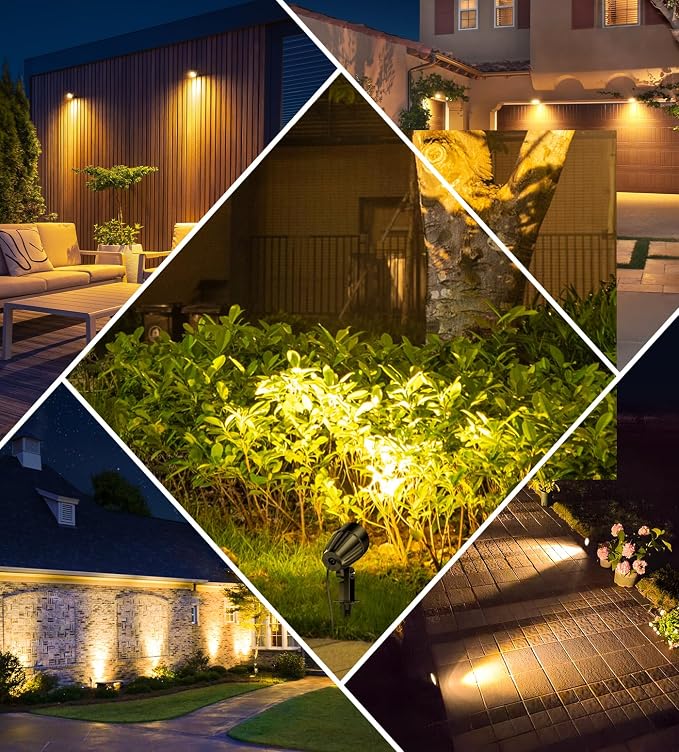 MEIKEE 15W 1500LM Low Voltage Landscape Lighting 12-24V Warm White LED - Image 9