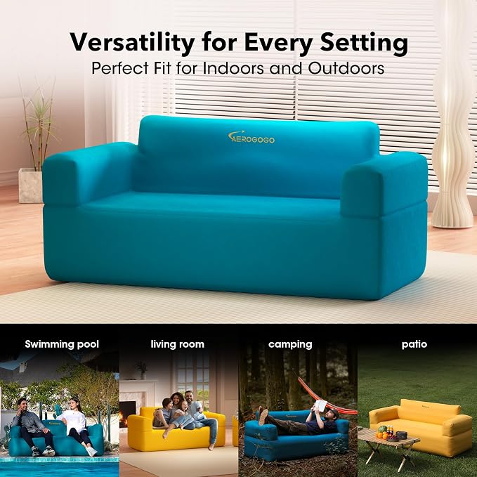 Inflatable Couch for Camping - Image 7