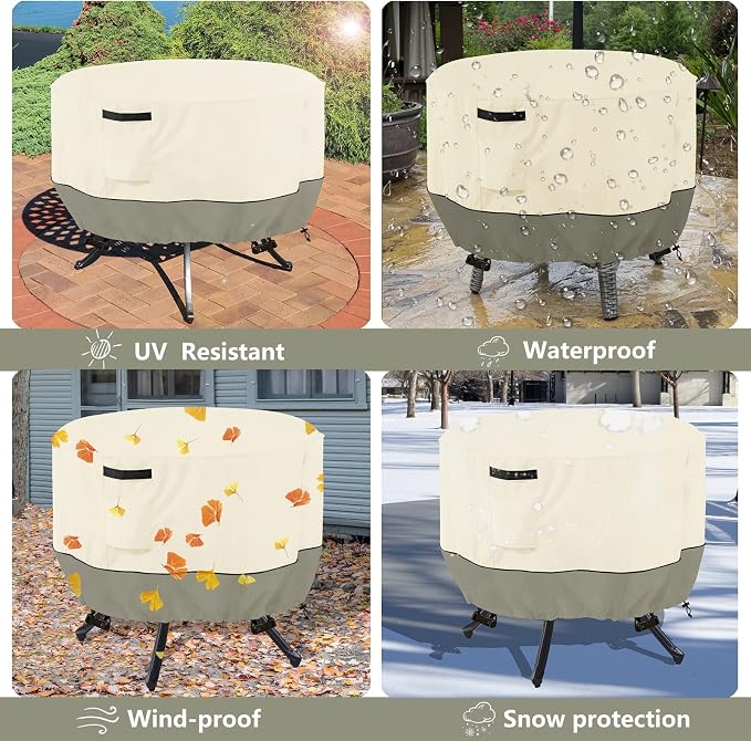 Round Patio Table Cover, Round Patio Table Covers - Image 7