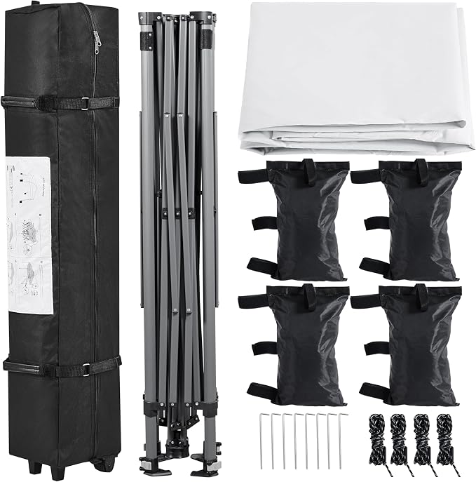 Yaheetech 8x8 Pop Up Canopy Easy Set-up Tent, Portable Outdoor Canopy Instant - Image 8