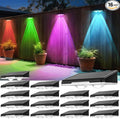 Solar Fence Lights Outdoor 16 Pack by APILAB