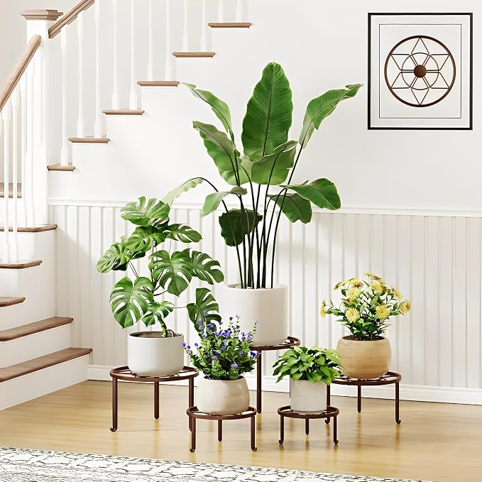 5-Pack Heavy Duty Flower Pot Stands Holder by Unknown