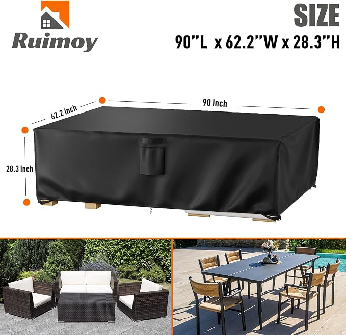 Patio Furniture Covers, Outdoor Furniture Cover Waterproof, General Purpose - Image 2