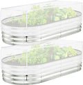 2 Pack Garden Netting for Raised Beds, 55.1" x 30" x 19.6" Garden Bed Insect by PurpleStar