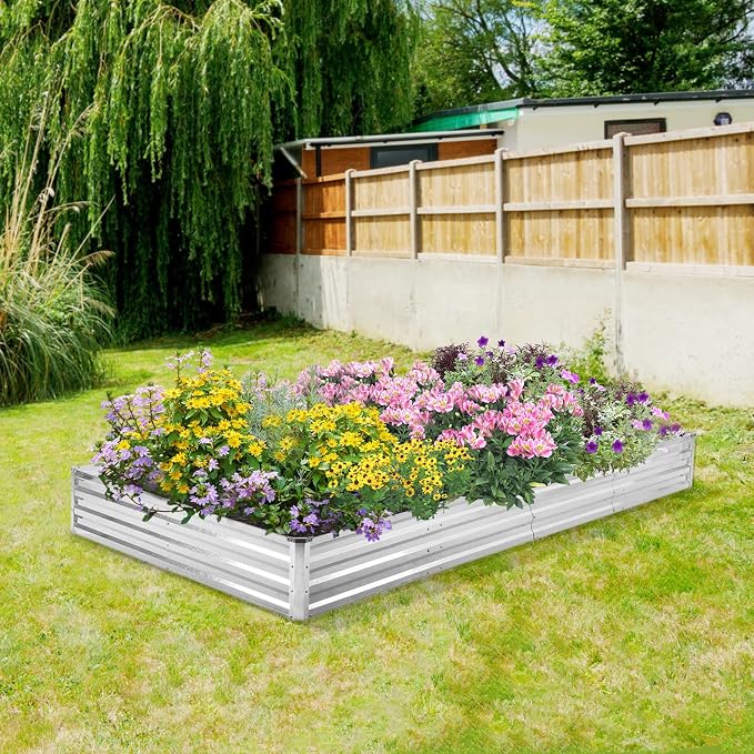 Galvanized Raised Garden Bed 2pcs Pack - Image 6