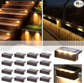 SOLPEX Solar Fence Lights, 6 LEDs Solar Lights Outdoor Waterproof Solar Powered by Solpex