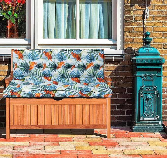 Waterproof Porch Swing Cushion Replacement, 2–3 Seat Swing Seat Cushion - Image 6