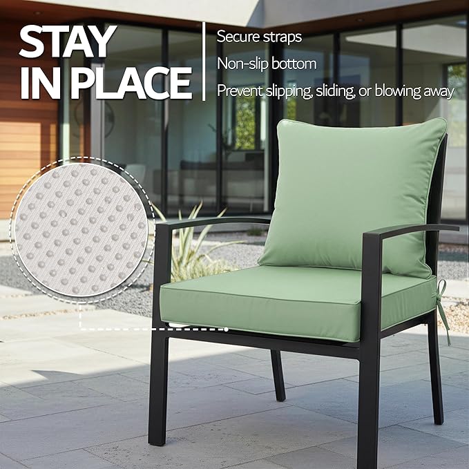 22x22 Inch Patio Chair Cushion - Image 5