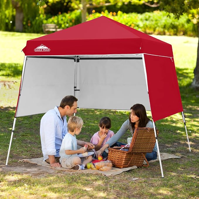 EAGLE PEAK Day Tripper 8x8 Aluminum Super-Lightweight Slant Leg Pop Up Canopy - Image 8