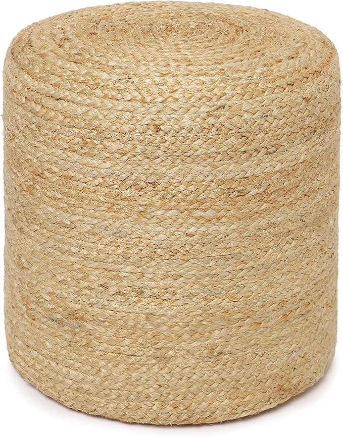 REDEARTH · Cylindrical Pouf Ottoman by REDEARTH