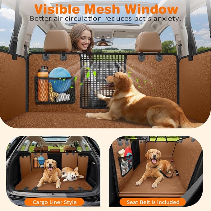 URPOWER PU Leather Backseat Extender - Image 4