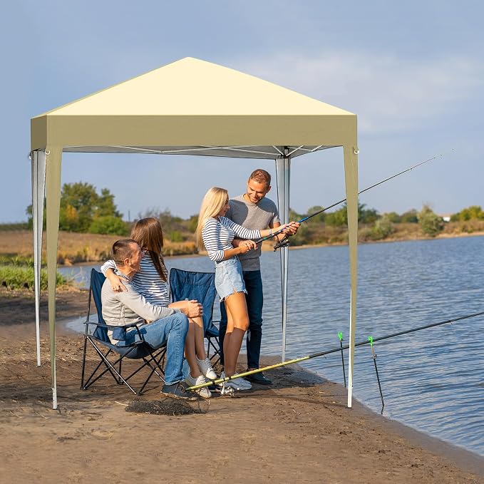 VINGLI 6.5x6.5 Pop Up Canopy Tent - Image 2