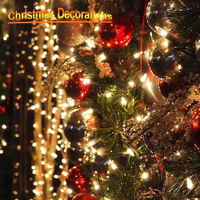 4PACK Christmas Mini String Lights Battery Operated, 16.5FT 50 Count LED Forest - Image 6