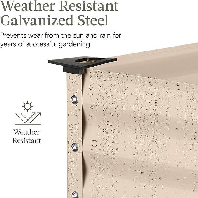 Best Choice Products 48x24x30in Galvanized Raised Garden Bed, Metal Elevated - Image 4