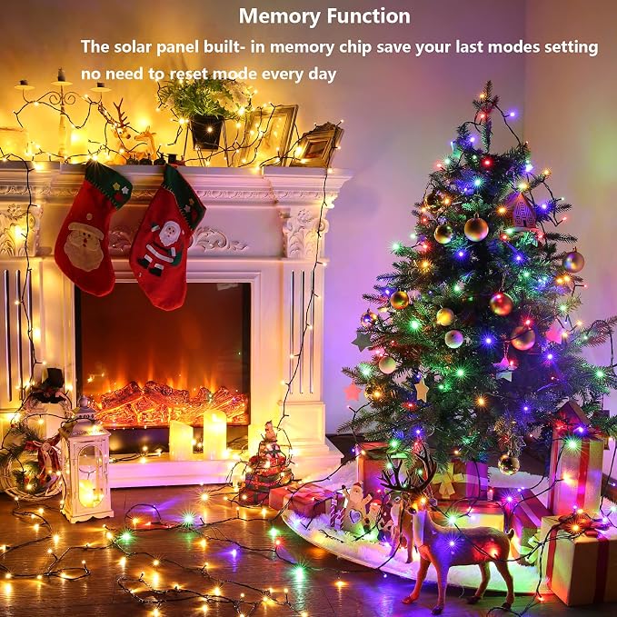 Joomer Color Changing Christmas Lights, 2 Pack Total 144FT 400 LED 12 Modes - Image 3