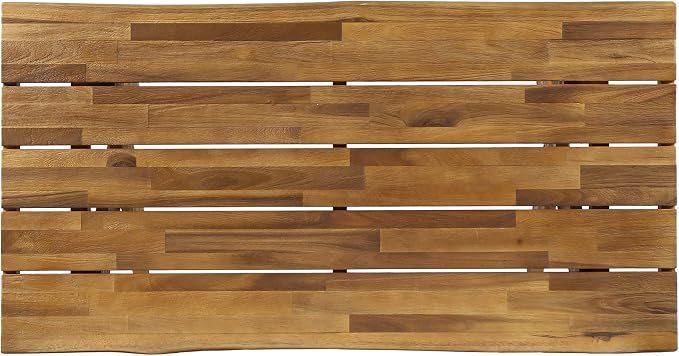 Christopher Knight Home Irene Outdoor Acacia Wood Coffee Table, Sandblast Teak - Image 7