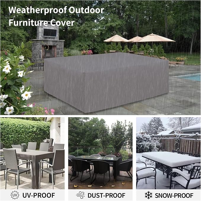 Easy-Going 600D Heavy Duty Patio Furniture Cover - Image 6
