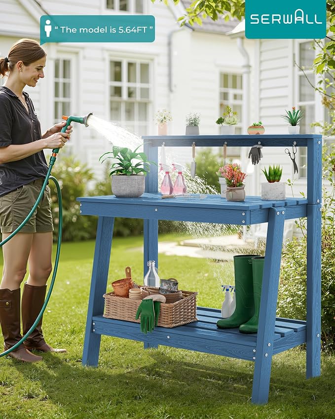 SERWALL Potting Bench Outdoor - Image 6