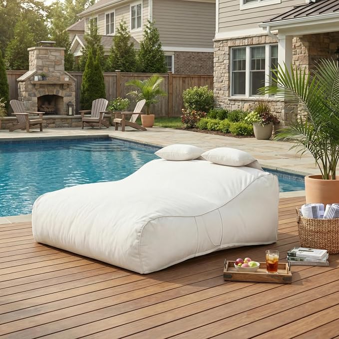 Merax Outdoor Bean Bag Chair Sun Lounger by Merax