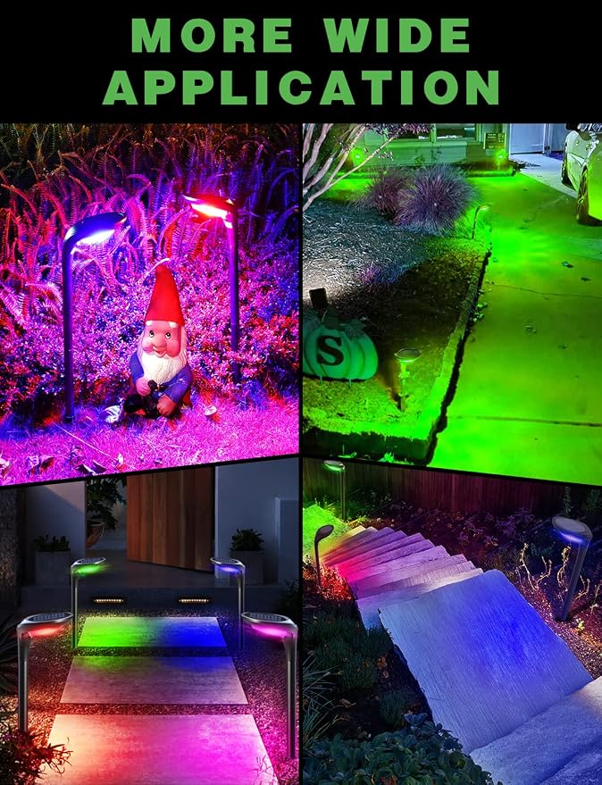 Color Solar Pathway Lights - Image 5