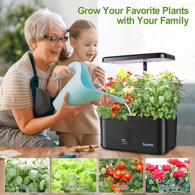 Indoor Garden System 19 Watt LED Growing Light Upgrade 2 Self-Watering - Image 6