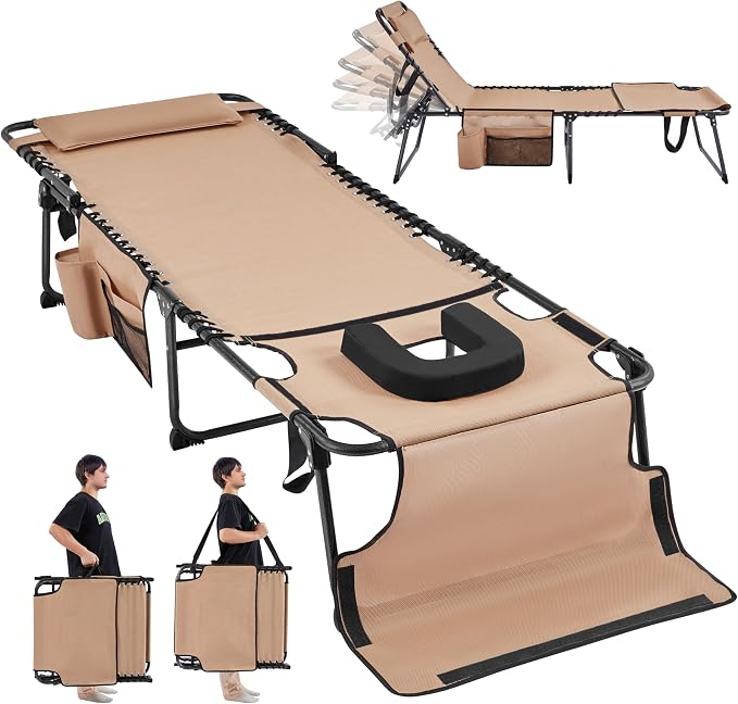 Yaheetech 26.4" Tanning Chair by Yaheetech