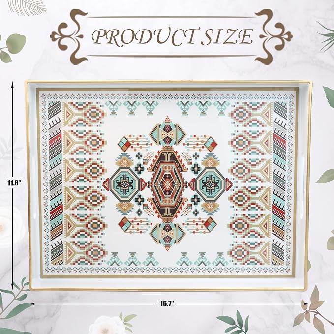 Rectangle Plastic Serving Tray - Image 3
