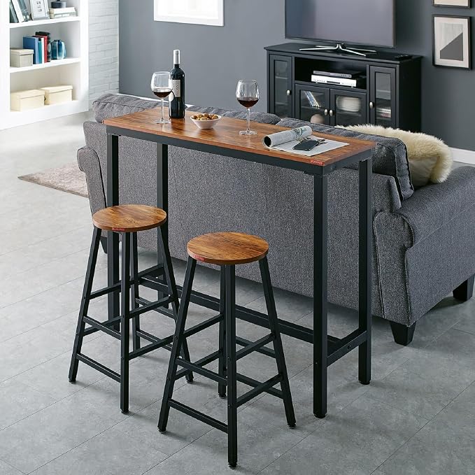 Mr IRONSTONE Bar Table, for Narrow Space, Living Room - Image 4