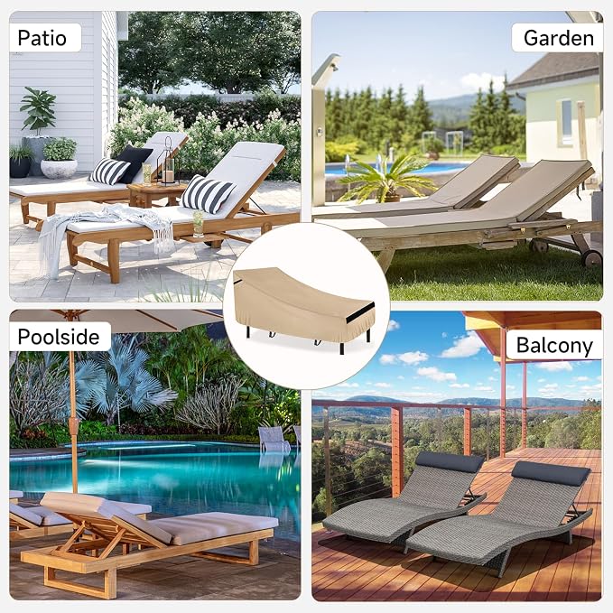 NEVERLAND Chaise Lounge Cover 2 Pack - Image 9
