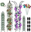 Obelisk Trellis for Climbing Plants Outdoor 6.6ft, Garden Tower Trellis for by WellSign